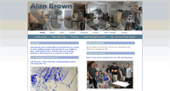 Desktop Screenshot of alanbrownstudio.com